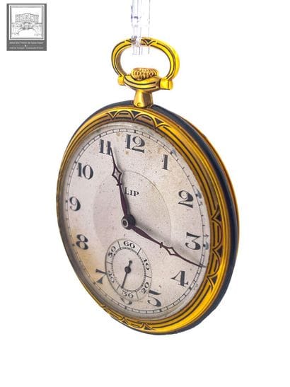LIP
Montre gousset
or jaune 18K 750/°°° poinçon...
