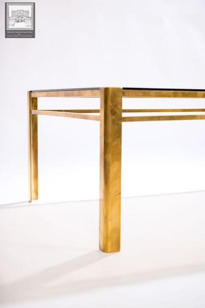 J.T. LEPELLETIER pour BRONCZ.
Table basse...