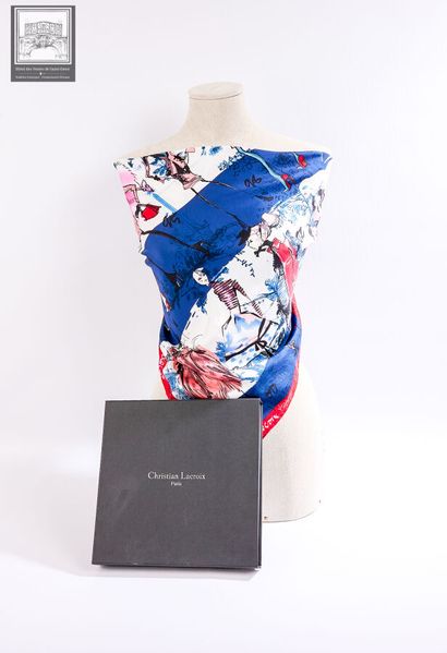 Christian LACROIX
Carré soie 