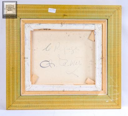 Charles LEVIER (1920-2003)
Les voiliers 
Huile...
