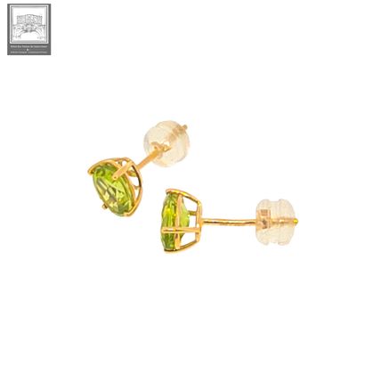 Paire de boutons d'oreilles en or jaune 750°/.(18K)...