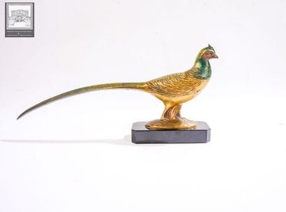 LUC (XXe)
Faisan vénéré
Sujet en bronze à...
