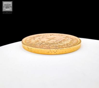 ITALIE 
 Pièce de 100 Lires en or 
Charles-Alber,...