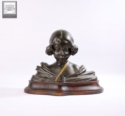 Attribué à Dominique ALONZO (actif vers 1910-1930)
Buste...