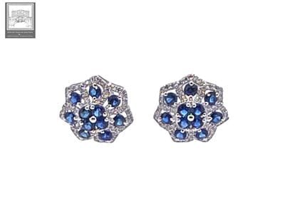 Paire de boutons d'oreilles Marguerites en...