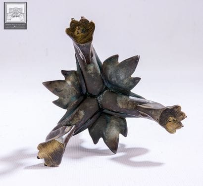 Alfred DAUBREE (1817-1885)
Bougeoir 
Bronze...