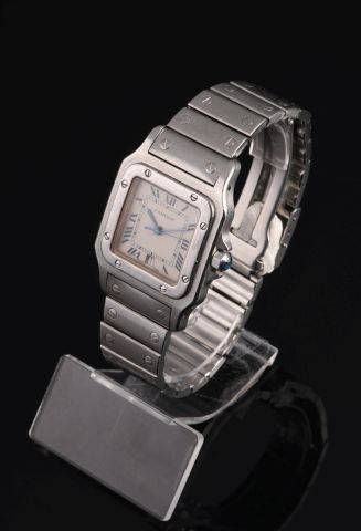 CARTIER

Santos

Montre mixte en acier à...