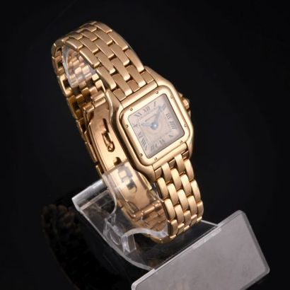 CARTIER

Panthère

Montre de dame en or gris...