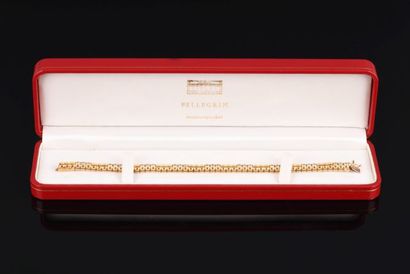 Bracelet in yellow gold 18K 750 thousandths...