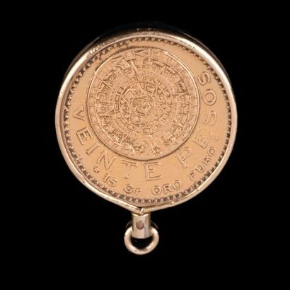 MEXIQUE - Pièce de 20 PESOS en or, année...