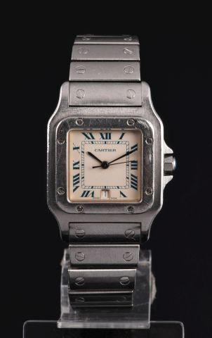 CARTIER

Santos

Montre mixte en acier à...