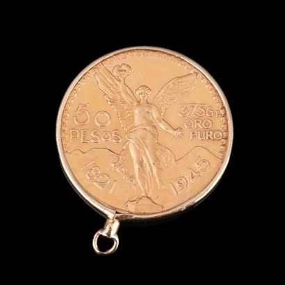 MEXIQUE - Pièce de 50 PESOS en or 1821-1945,...
