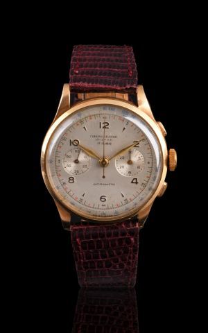 Chronographe Suisse

Chronographe en or rose...