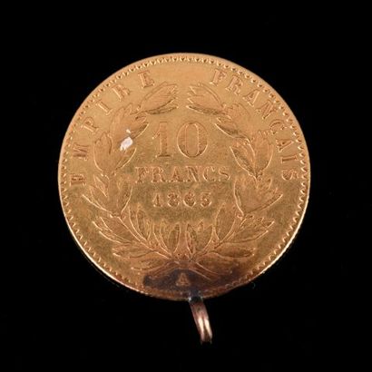 FRANCE - Pièce de 10 francs Napoléon III...