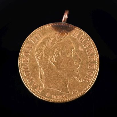 FRANCE - Pièce de 10 francs Napoléon III...