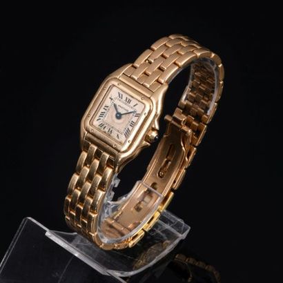 CARTIER

Panthère

Montre de dame en or gris...