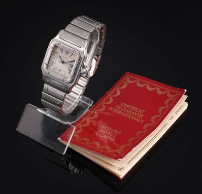 CARTIER

Santos

Montre mixte en acier à...
