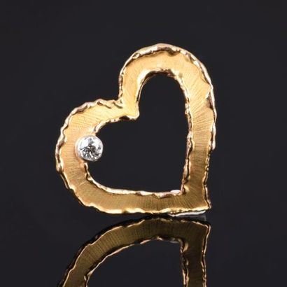 Pendentif en or jaune 18K 750 millièmes de...
