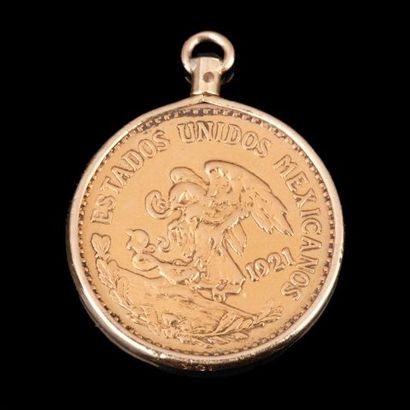 MEXIQUE - Pièce de 20 PESOS en or, année...