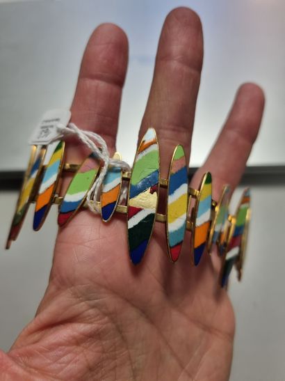 Piero DORAZIO (1927-2005)

Opening bracelet...