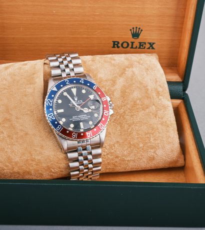 ROLEX GMT Master ref: 1675
Montre de globe-trotter...