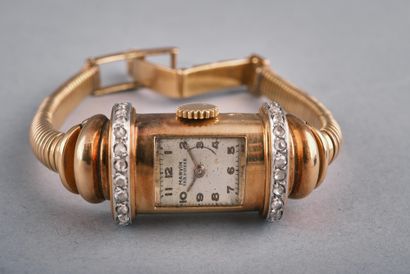MARVIN
Montre de dame en or jaune 18k 750...