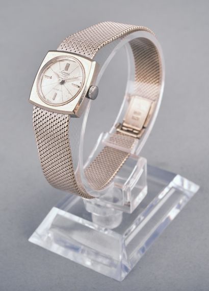 LORENZ
Montre de dame en or gris 18k 750...