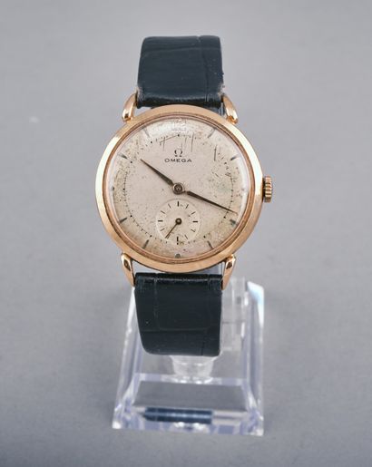 OMEGA.
Montre de dame en or jaune 18k 750...