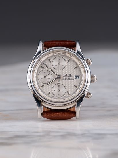 AURIS
Montre chronographe en acier à mouvement...