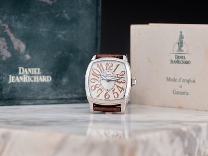 DANIEL JEAN RICHARD 
Montre de ville en acier...