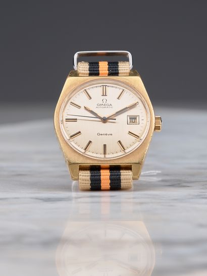 OMEGA
Genève
Montre de ville en plaqué or...