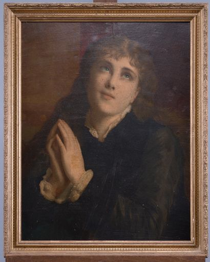 Ecole française de la fin du XIXe siècle
Portrait...