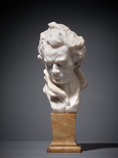 Alfredo PINA (1883-1966) 
Bust of Beethoven...