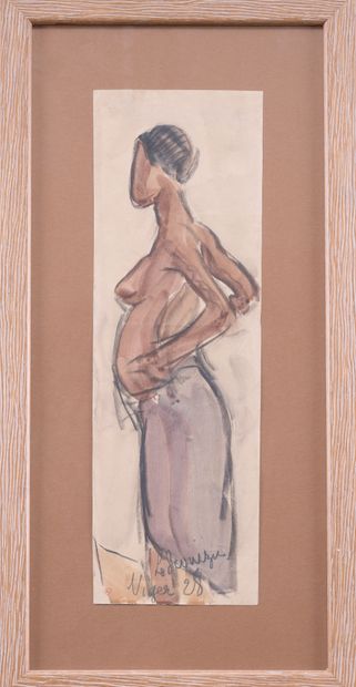 Maurice LE SCOUEZEC (1881-1940)
Niger Woman
Mixed...