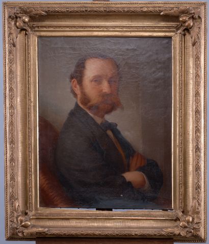 Ecole française de la fin du XIXe siècle
Portrait...