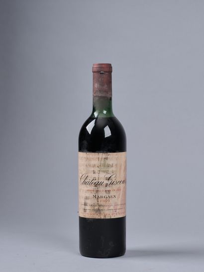 Bottle CHT GISCOURS, MARGAUX, 1969.
( high...