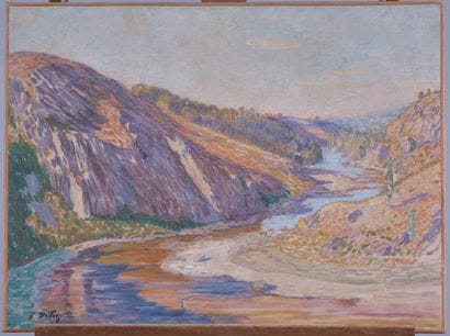 Léon DETROY (1859-1955)
View of Torrent in...