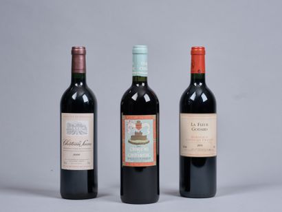 3 bottles : 
- CHT Suau, 2000.
- La Fleur...