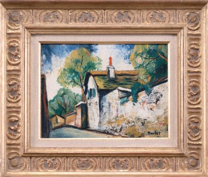 Elisée MACLET (1881-1962)
Rue Saint Vincent
Oil...