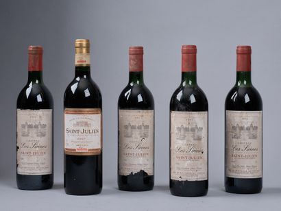 4 bottles CHT LES SIRENES, SAINT-JULIEN,...