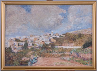 Léon DETROY (1859-1955)
Village view, circa...