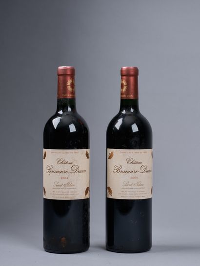 2 bottles CHT BRANAIRE DUCRU, SAINT-JULIEN,...