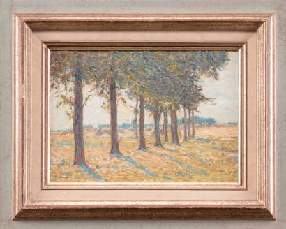 Emile ANCELET (1865-1951)
An avenue of trees
Oil...