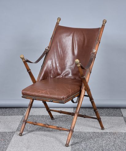 Attributed to MAISON JANSEN
Bamboo folding...
