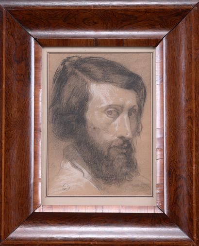 THOMAS COUTURE (1815-1879)
Portrait de jeune...