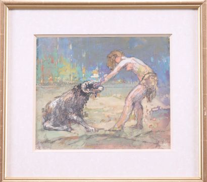In the style of Ker-Xavier ROUSSEL (1867-1944)
The...