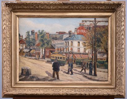 Raymond BESSE (1899-1969) 
Place de la Mairie...