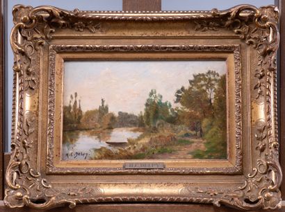 Hippolyte Camille DELPY (1842-1910)
Le chemin...