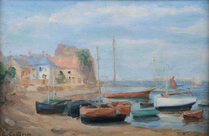 Charles Victor GUILLOUX (1866-1946)
Moored...