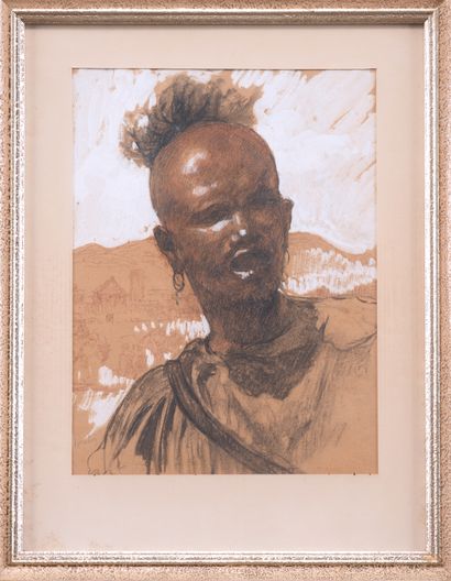 Henri Jean PONTOY (1888-1968)
Portrait of...